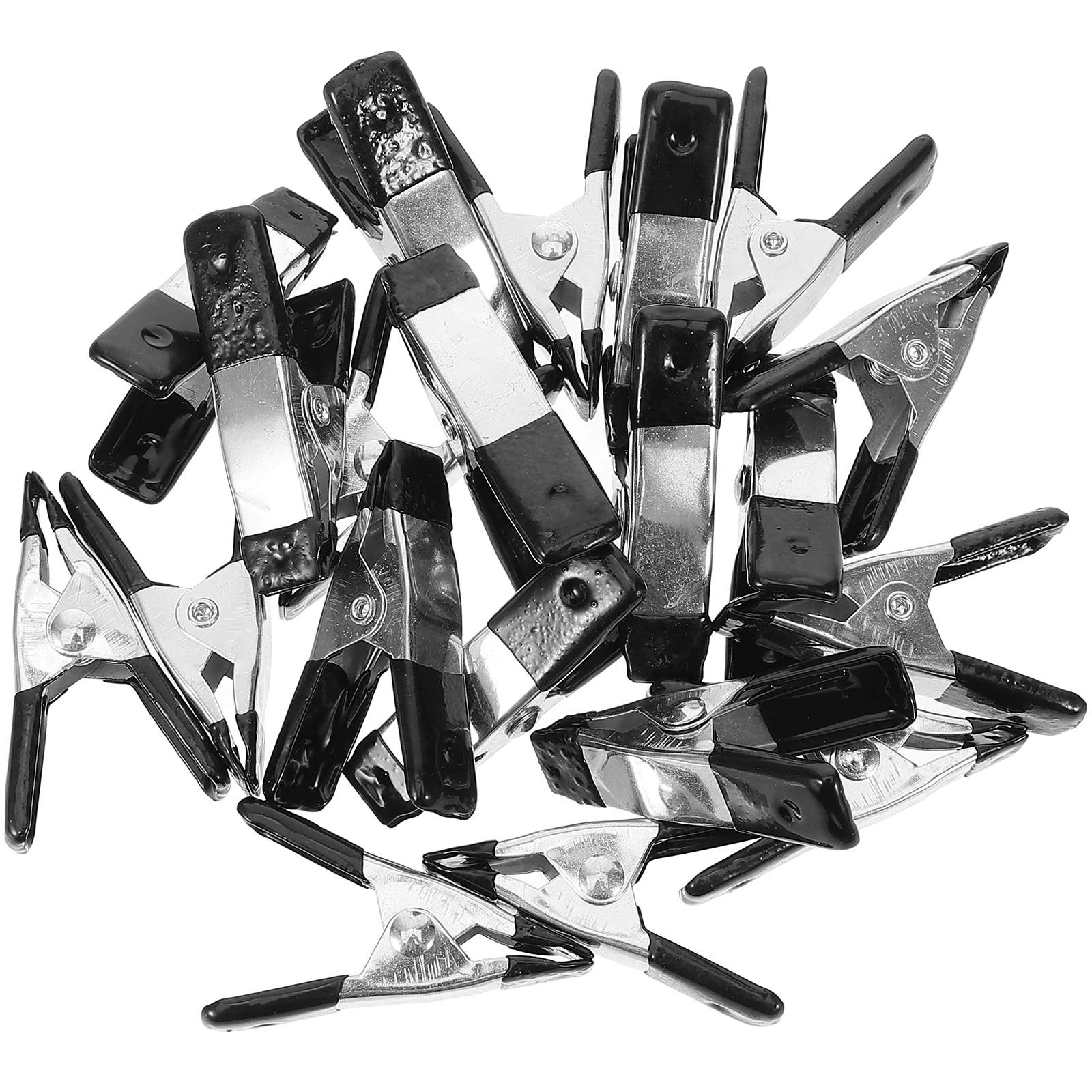 20pcs Inch Mini Metal A Shape Heavy Duty Plastic Coated Backdrop Wood Working Clamps Clips for DIY Projects
20pcs Inch Mini Metal A Shape Heavy Duty Plastic Coated Backdrop Wood Working Clamps Clips for DIY Projects
