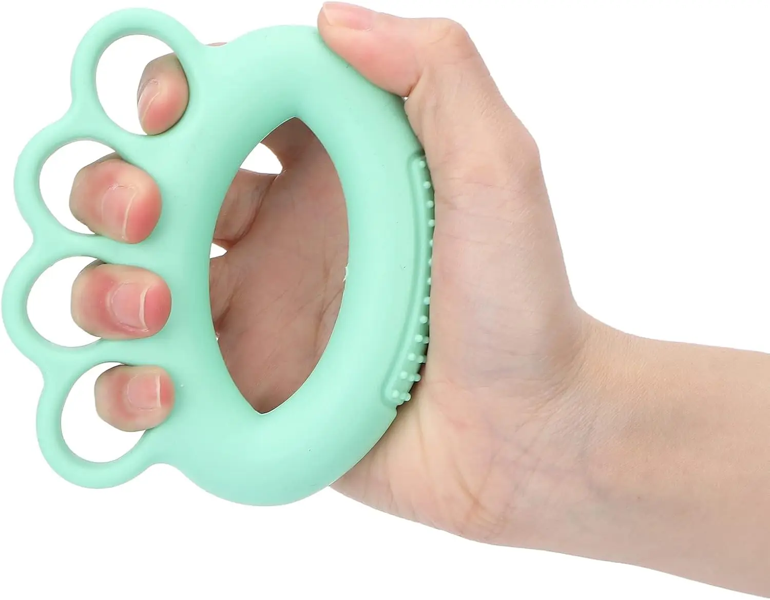 Four-Finger Fitness Ring Grip Circle, Finger Agility Trainer, Hand Grip Strengthening Tool, Hand Grip Trainer, Grip Exercise Ring For Hand Cramp Recovery, Professional Rehabilitation Training Silicone Dual-Strength Finger Separating Ring For Elderly
Four-Finger Fitness Ring Grip Circle, Finger Agility Trainer, Hand Grip Strengthening Tool, Hand Grip Trainer, Grip Exercise Ring For Hand Cramp Recovery, Professional Rehabilitation Training Silicone Dual-Strength Finger Separating Ring For Elderly