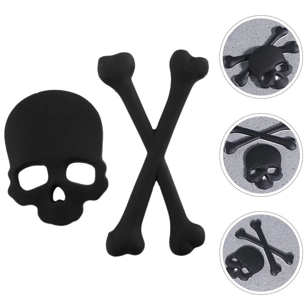 Skull Car Decal 9x8 5cm Black Zinc Alloy Bumper Sticker Motorcycle Accessory Metal Logo Vehicle Decoration Car Truck SUV
Skull Car Decal 9x8 5cm Black Zinc Alloy Bumper Sticker Motorcycle Accessory Metal Logo Vehicle Decoration Car Truck SUV