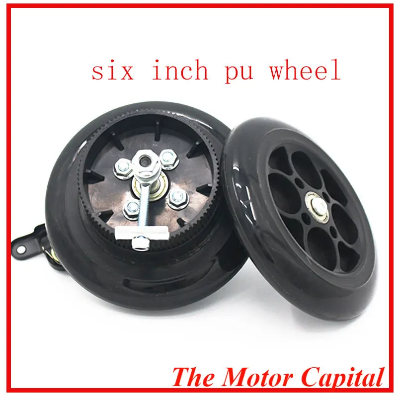 6 Inches PU Wheel 140mm Castor for Electric Scooter Easy Folding Skateboard Bicycle Children Front Rear
6 Inches PU Wheel 140mm Castor for Electric Scooter Easy Folding Skateboard Bicycle Children Front Rear