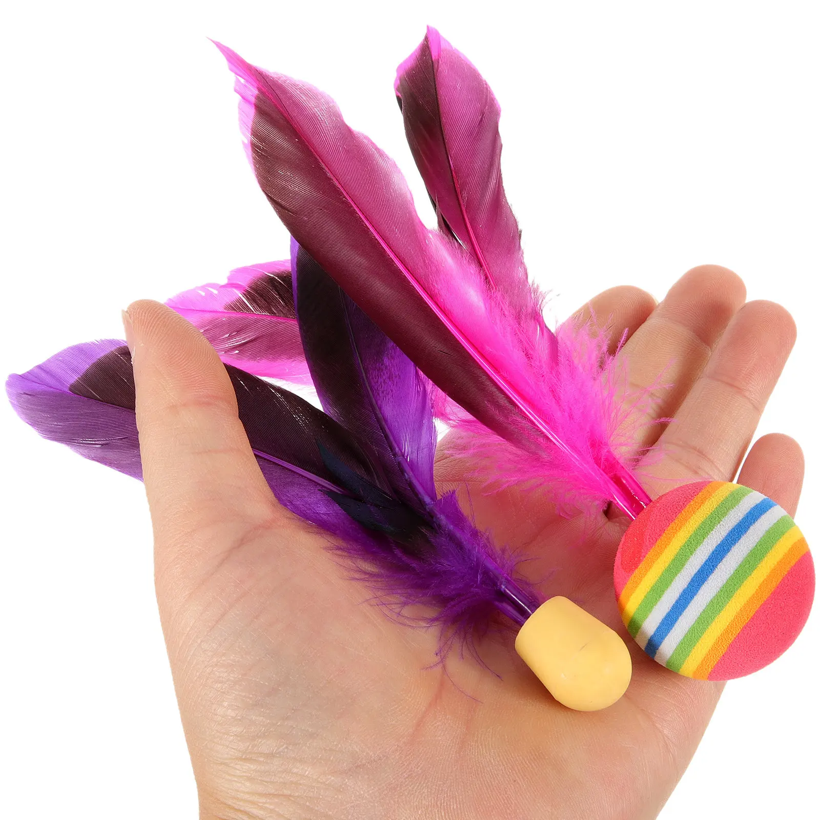 10Pcs Colorful Badminton Boards Long-Lasting Shuttlecocks Outdoor Badminton Shuttlecocks Wear-Resistant Plaything
10Pcs Colorful Badminton Boards Long-Lasting Shuttlecocks Outdoor Badminton Shuttlecocks Wear-Resistant Plaything