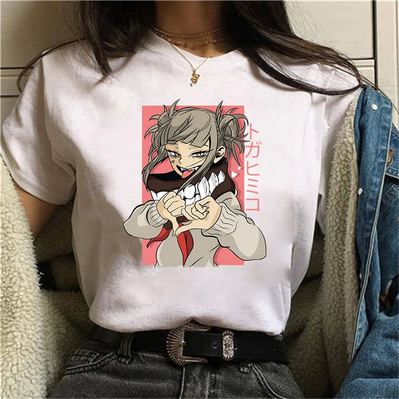 Funny Cute Himiko Toga Print T-shirt Summer Casual Anime Graphic T Shirt Women Men Short Sleeve Round Neck T Shirts
Funny Cute Himiko Toga Print T-shirt Summer Casual Anime Graphic T Shirt Women Men Short Sleeve Round Neck T Shirts