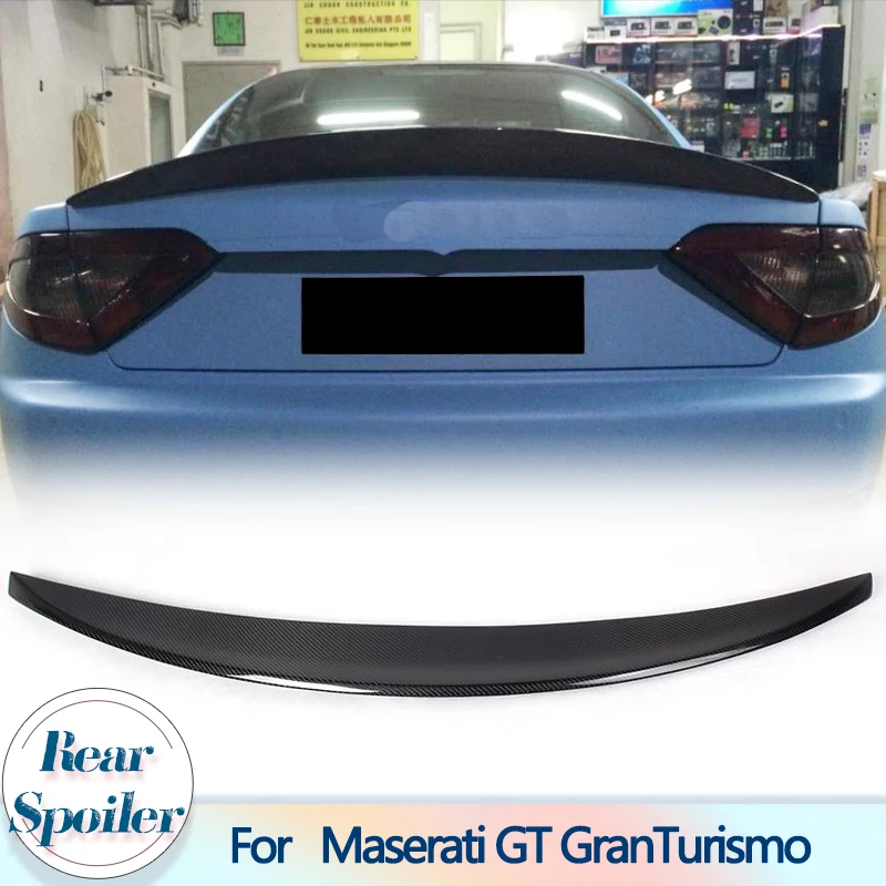 Carbon Fiber Rear Trunk Boot Lip Spoiler Wing for Maserati GT GranTurismo Coupe 2 Door 2012-2014 Non Convertible FRP Spoiler
Carbon Fiber Rear Trunk Boot Lip Spoiler Wing for Maserati GT GranTurismo Coupe 2 Door 2012-2014 Non Convertible FRP Spoiler