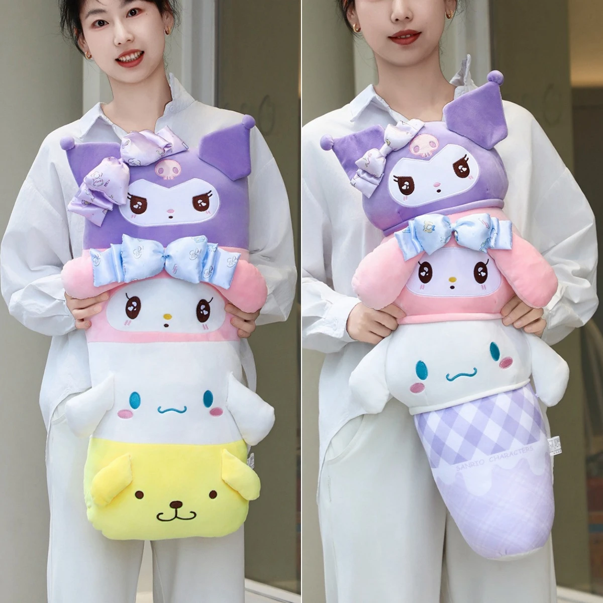 Очень мягкая подушка Kuromi My Melody, 70 см, удобная подушка для сна, прикроватная подушка, домашний декор, подушка в японском стиле, подарки
Очень мягкая подушка Kuromi My Melody, 70 см, удобная подушка для сна, прикроватная подушка, домашний декор, подушка в японском стиле, подарки