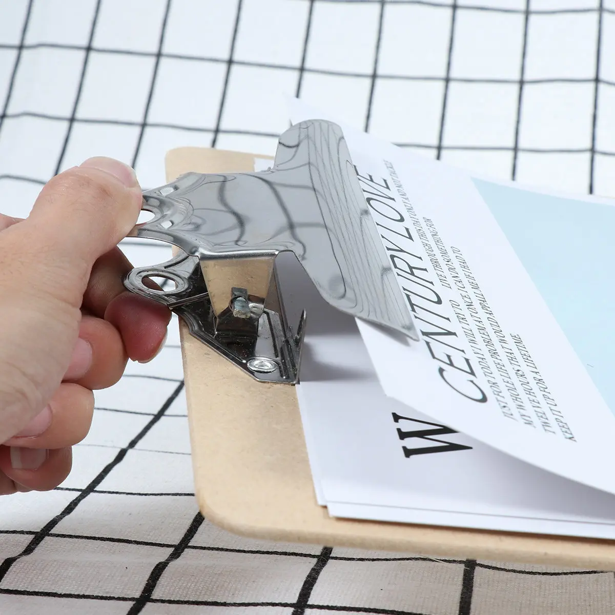 Wooden Hardboard Clipboard Folder A4 Standard Size Low Profile Clip Document Holder School Office 9x12.5 Inch Writing Board
Wooden Hardboard Clipboard Folder A4 Standard Size Low Profile Clip Document Holder School Office 9x12.5 Inch Writing Board