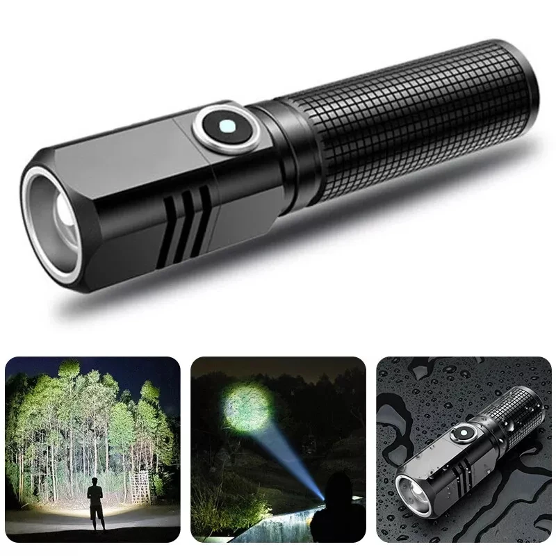 Портативный светодиодный фонарик SuperBright USB перезаряжаемый тактический фонарь для улицы
Портативный светодиодный фонарик SuperBright USB перезаряжаемый тактический фонарь для улицы