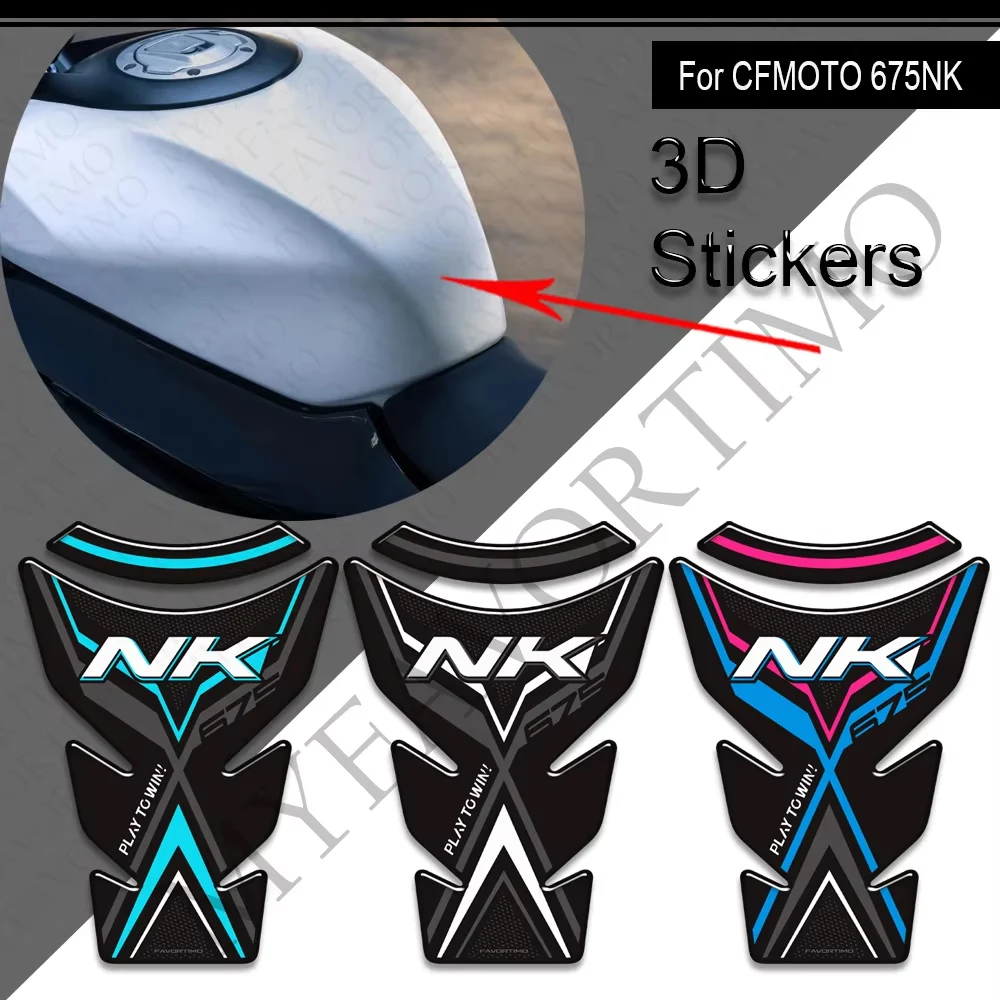 For CFMOTO 675NK 675 NK 2024-2025 Motorcycle 3D Tank Pads, Anti-Slip Side Grips Gas Fuel Oil Knee Protector Decals Kit
For CFMOTO 675NK 675 NK 2024-2025 Motorcycle 3D Tank Pads, Anti-Slip Side Grips Gas Fuel Oil Knee Protector Decals Kit