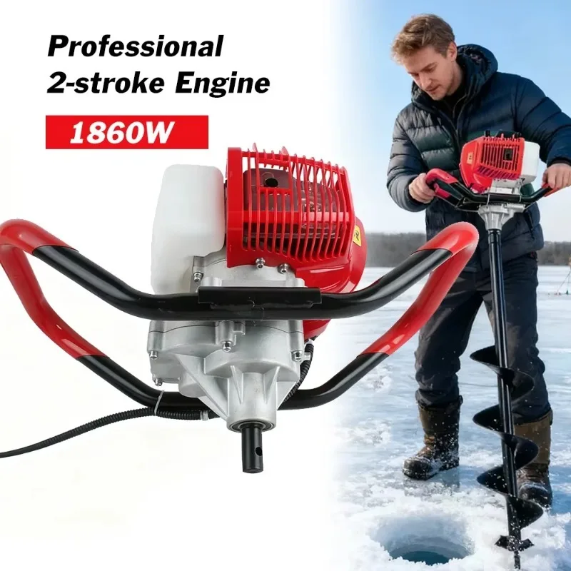 【Fashionable】2 Stroke Petrol Post Hole Digger Powerful Earth Auger Soil Drilling Machine Handheld Earth Drill For Digging Holes
【Fashionable】2 Stroke Petrol Post Hole Digger Powerful Earth Auger Soil Drilling Machine Handheld Earth Drill For Digging Holes