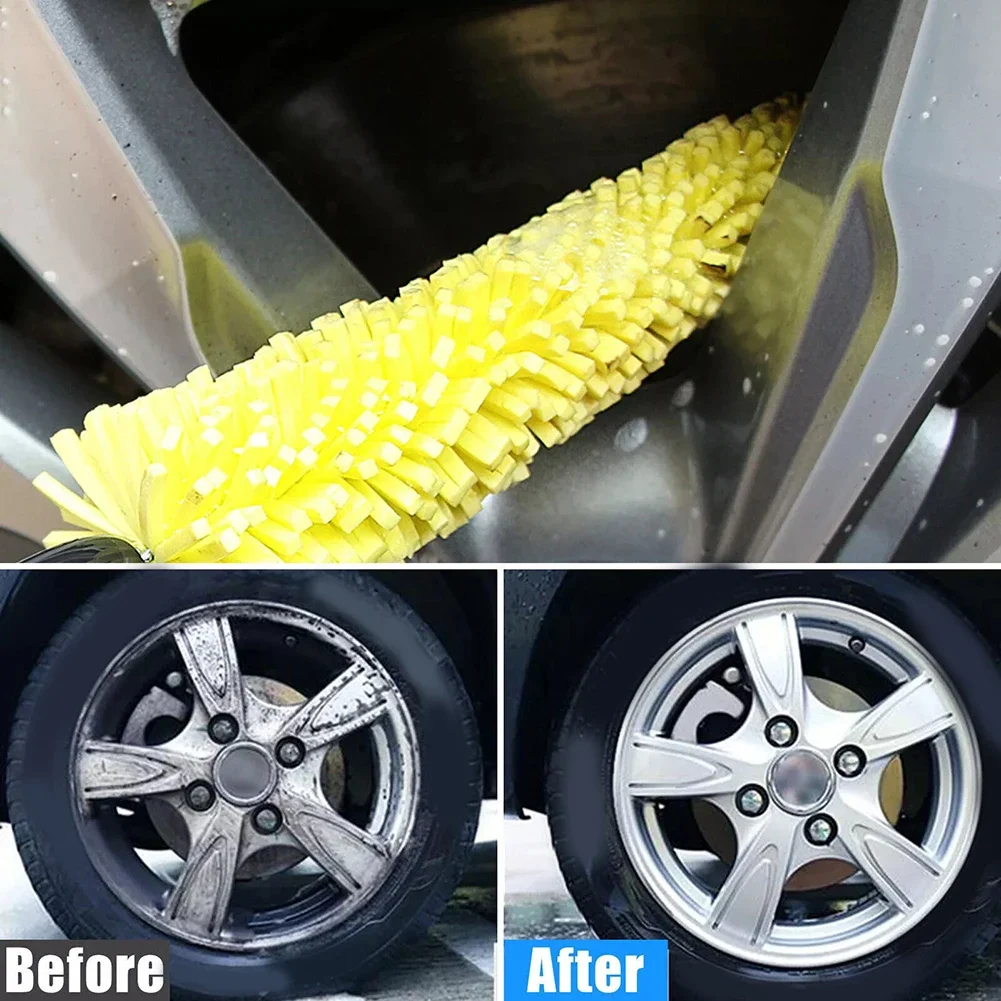 Car Wheel Cleaner Brush Vehicle Tire Rim Cleaning Dust Cleaner Tool Washer Wheel Cleaning Brush Replacement Car Part
Car Wheel Cleaner Brush Vehicle Tire Rim Cleaning Dust Cleaner Tool Washer Wheel Cleaning Brush Replacement Car Part