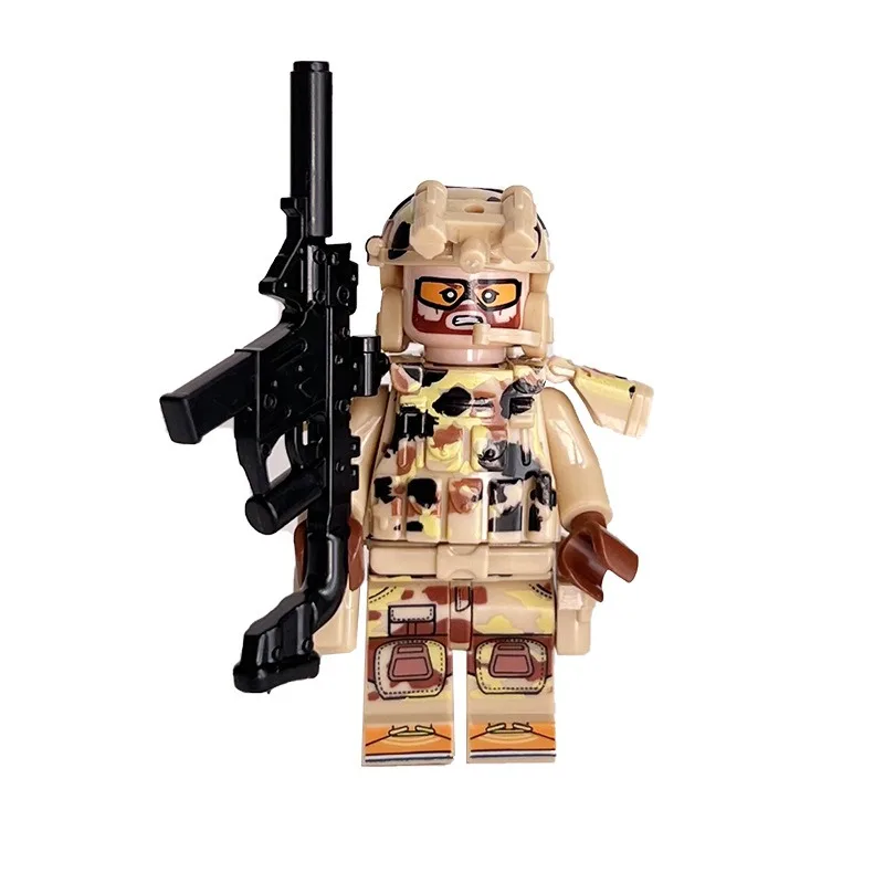 Military ghost special police building block doll weapon special forces puzzle assembly building block toy wholesale
Military ghost special police building block doll weapon special forces puzzle assembly building block toy wholesale