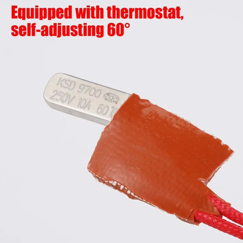 30 Вт/90 Вт нагреватель масляного бака двигателя, силиконовая гибкая водонепроницаемая силиконовая нагревательная подушка для 3D-принтера, обогреватель, автомобильные аксессуары
30 Вт/90 Вт нагреватель масляного бака двигателя, силиконовая гибкая водонепроницаемая силиконовая нагревательная подушка для 3D-принтера, обогреватель, автомобильные аксессуары