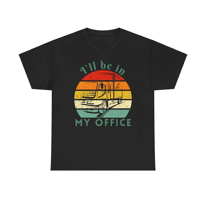 Truck driver in the office, work t-shirt for all professionally passionate truck drivers who love their job driving cars with
Truck driver in the office, work t-shirt for all professionally passionate truck drivers who love their job driving cars with