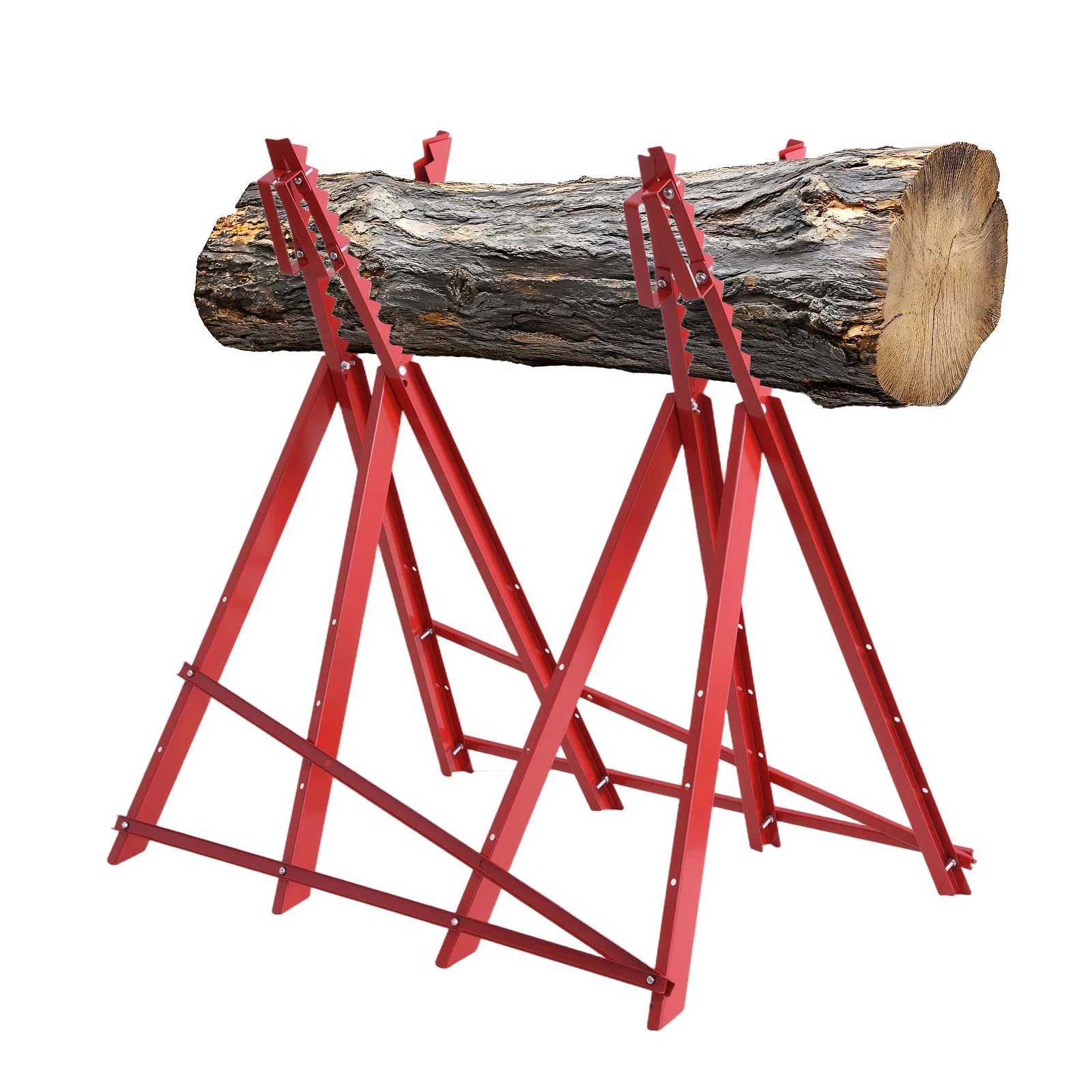 Saw Horse Folding Sawbuck for Firewood Portable Sawhorse Log Holder Saw Stand Adjustable Log Stand for Easy Cutting Splitting
Saw Horse Folding Sawbuck for Firewood Portable Sawhorse Log Holder Saw Stand Adjustable Log Stand for Easy Cutting Splitting