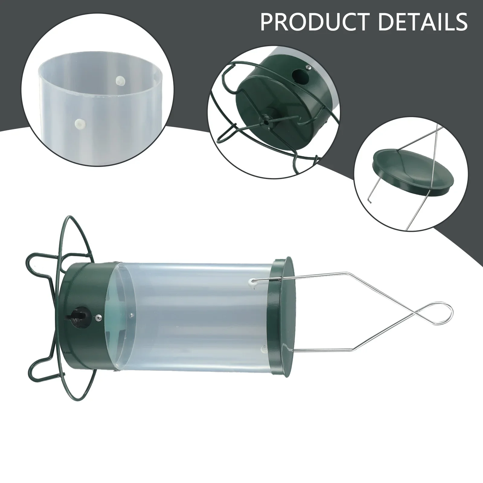New Hot Squirrel-Proof Wild Bird Feeder Portable Bird Feeder For Garden Yard Hanging Garden Paddock Bird Feeder
New Hot Squirrel-Proof Wild Bird Feeder Portable Bird Feeder For Garden Yard Hanging Garden Paddock Bird Feeder