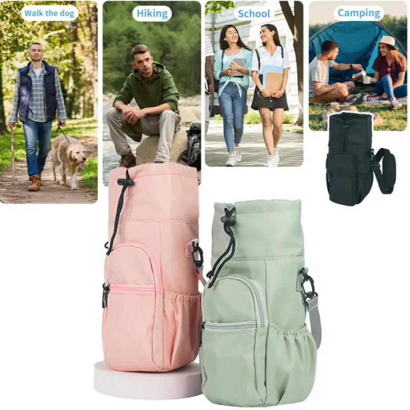 Outdoor Sports Water Bottle Bag With Strap Large Capacity Water Kettle Holder Bag Portable Multifunctional for Camping Sport
Outdoor Sports Water Bottle Bag With Strap Large Capacity Water Kettle Holder Bag Portable Multifunctional for Camping Sport