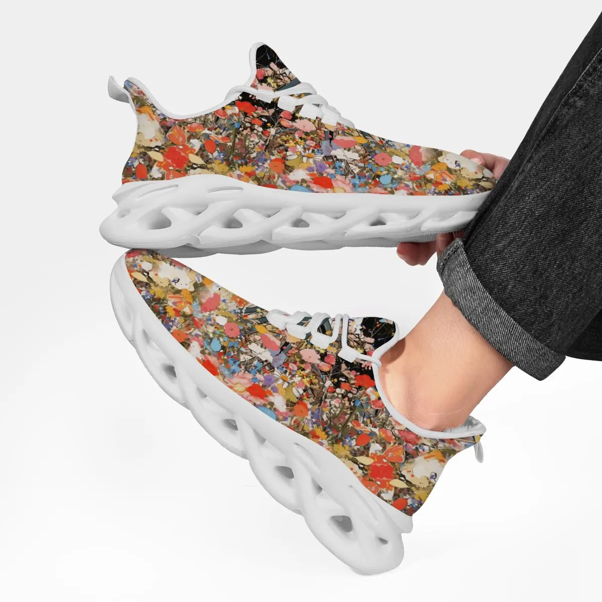 Men Walking Tennis Shoes for Men Women Floral Print Fleece-Lined Athletic Shoes Casual Sneakers Fitness Training Men's Sneakers
Men Walking Tennis Shoes for Men Women Floral Print Fleece-Lined Athletic Shoes Casual Sneakers Fitness Training Men's Sneakers