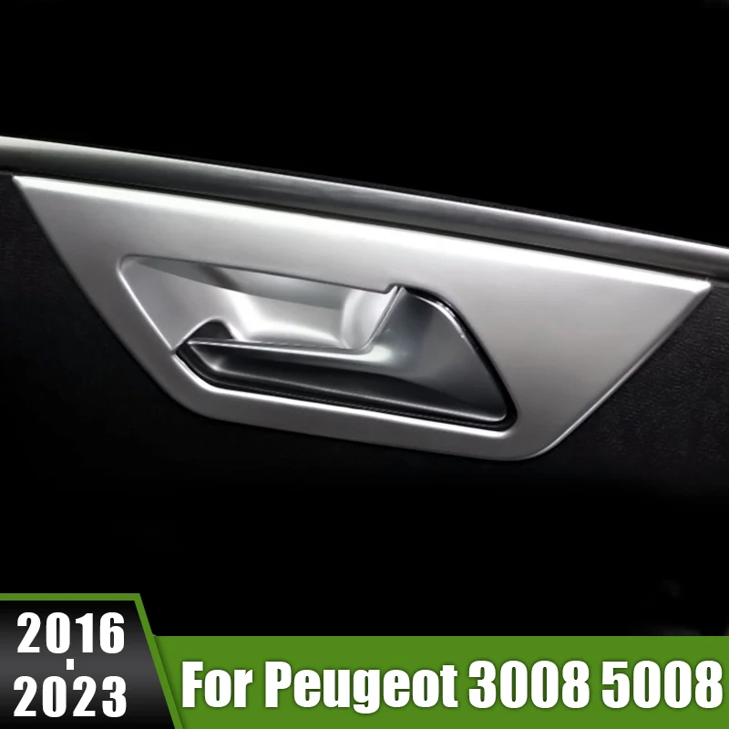 For Peugeot 3008 5008 GT Hybrid 2016 2017 2018 2019 2020 2021 2022 2023 Car Interior Door Handle Bowl Frame Cover Trim Sticker
For Peugeot 3008 5008 GT Hybrid 2016 2017 2018 2019 2020 2021 2022 2023 Car Interior Door Handle Bowl Frame Cover Trim Sticker