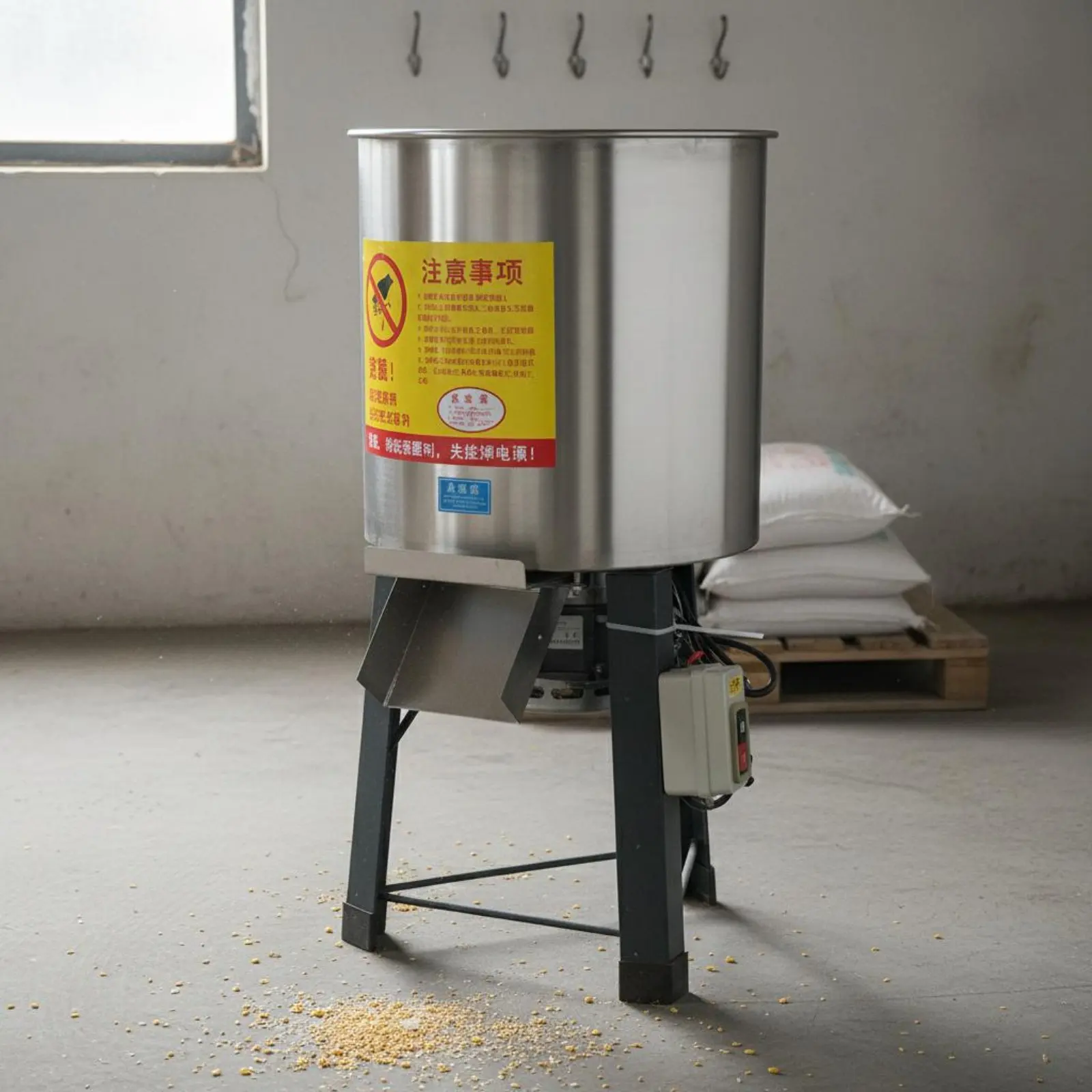 Feed Grinder Crusher Easy to Operate Container Food Shredder Poultry Feed Chopper Detachable Parts Grass Cutter Machine 4 Blades
Feed Grinder Crusher Easy to Operate Container Food Shredder Poultry Feed Chopper Detachable Parts Grass Cutter Machine 4 Blades