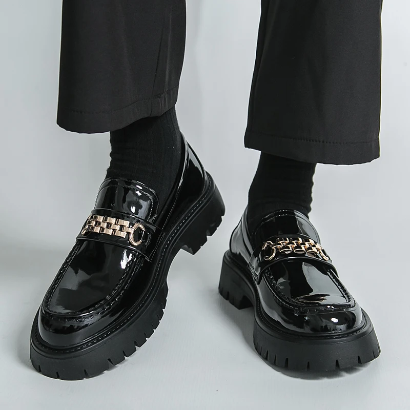 Men Loafers PU Thick Soled Professional Classic Business Men Shoes Size 38-46
Men Loafers PU Thick Soled Professional Classic Business Men Shoes Size 38-46