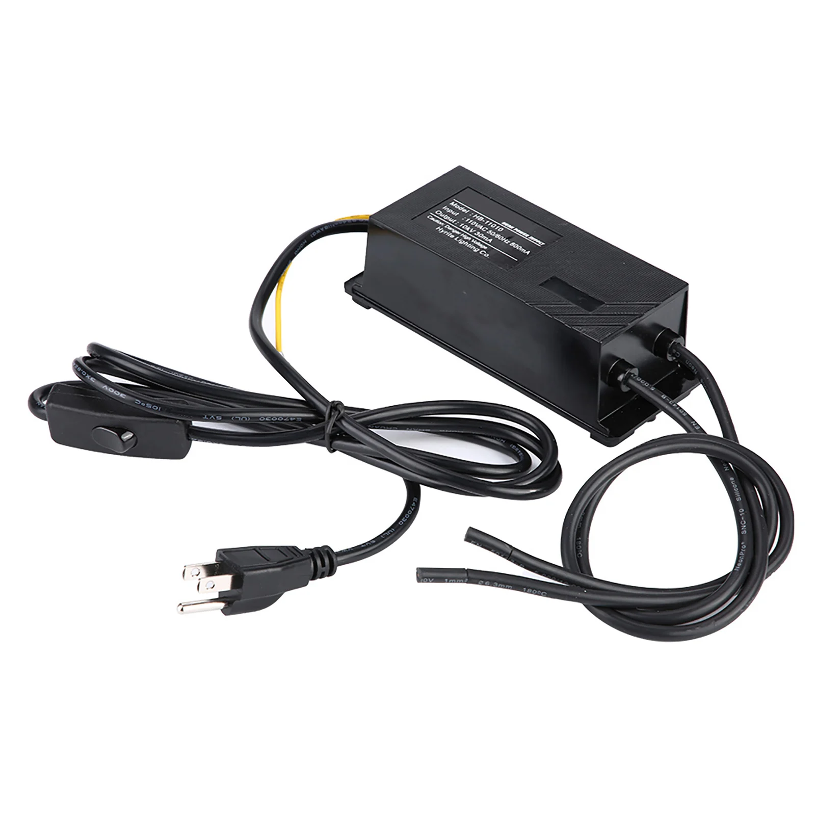 Комплект электронного трансформатора-выпрямителя 10 кВ, 30 мА, черный, с вилкой стандарта США
Комплект электронного трансформатора-выпрямителя 10 кВ, 30 мА, черный, с вилкой стандарта США