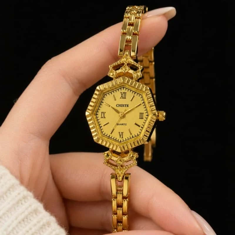 High-end Fashion Women Bracelet Watch Niche Polygon Dial Quartz Wristwatch for Woman Elegant Slim Ladies Watch relogio feminino
High-end Fashion Women Bracelet Watch Niche Polygon Dial Quartz Wristwatch for Woman Elegant Slim Ladies Watch relogio feminino