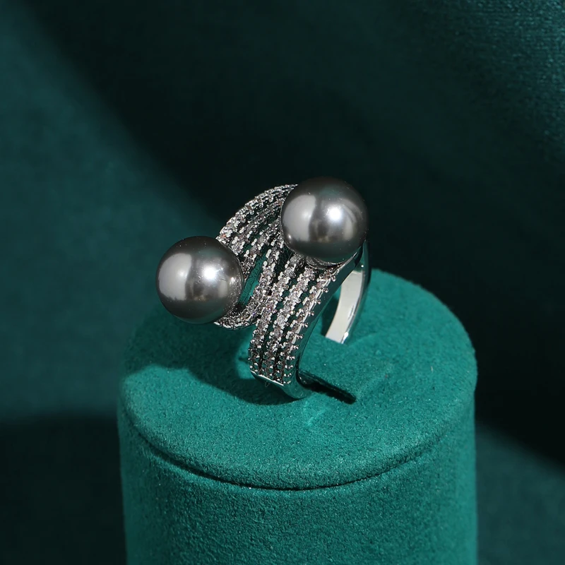 Vintage Grey Pearl Rings Silver Color Retro Irregular Design Bohemia Style 2026 Women Jewelry New Trends Luxury Daily Art Deco
Vintage Grey Pearl Rings Silver Color Retro Irregular Design Bohemia Style 2026 Women Jewelry New Trends Luxury Daily Art Deco