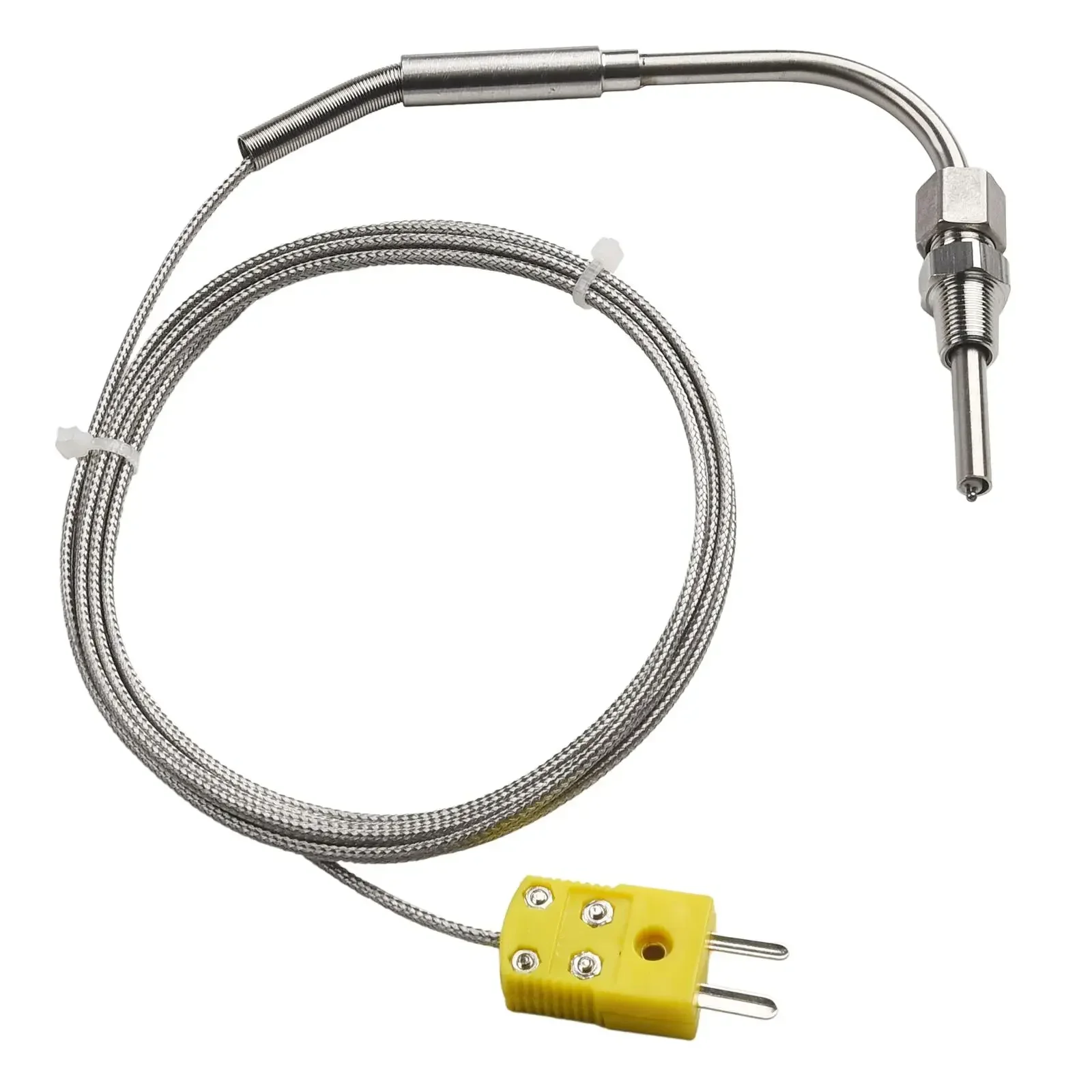 EGT K Type Thermocouple Exhaust Probe High Temperature Controllers Sensors 1/8inch NPT Threads Mini K Type Connector 2m Cable
EGT K Type Thermocouple Exhaust Probe High Temperature Controllers Sensors 1/8inch NPT Threads Mini K Type Connector 2m Cable