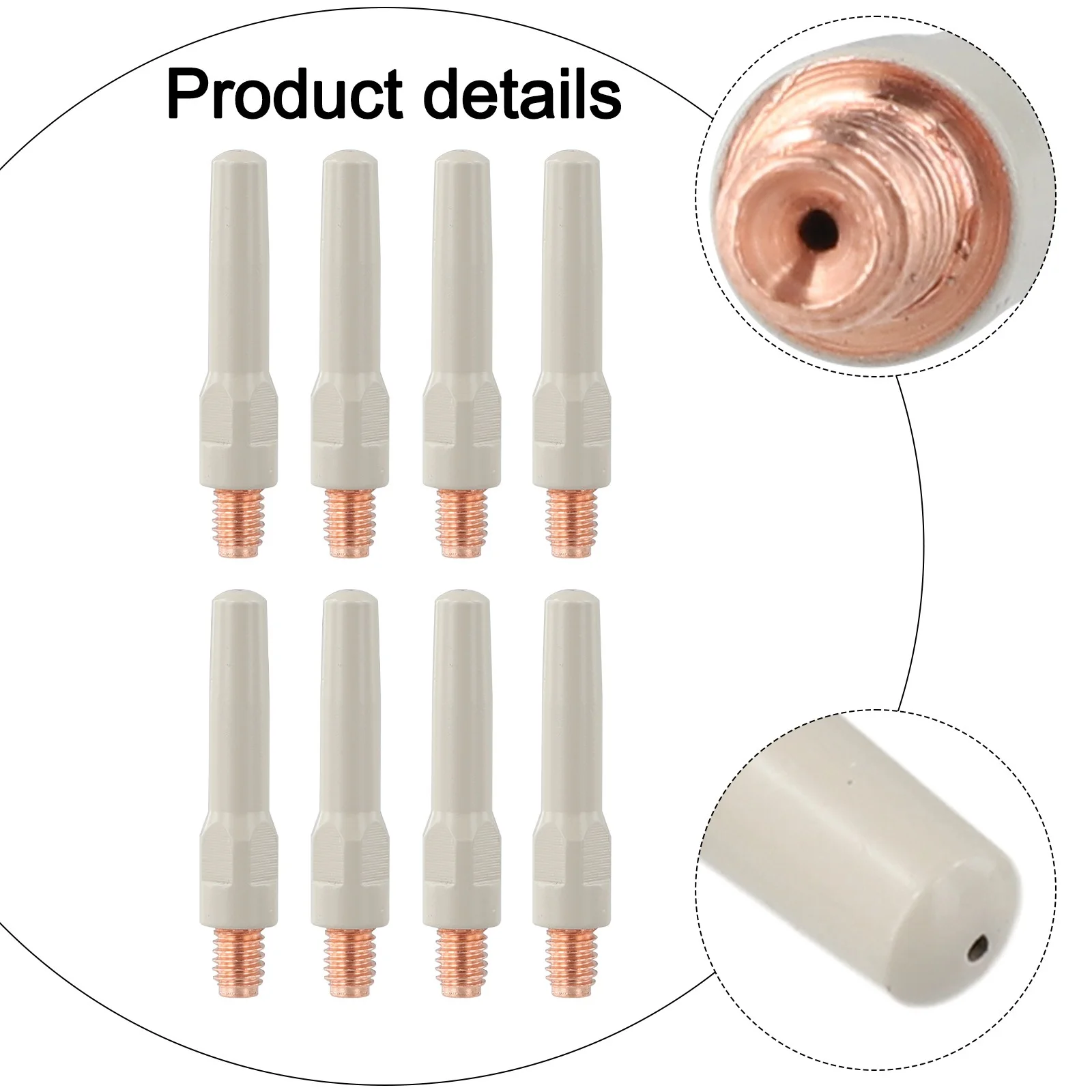 DIY Welding 45*0.8mm Non-Stick Welding Tips Efficient Weld Slag Removal Tool Non-stick Tip Compatible With 15AK
DIY Welding 45*0.8mm Non-Stick Welding Tips Efficient Weld Slag Removal Tool Non-stick Tip Compatible With 15AK