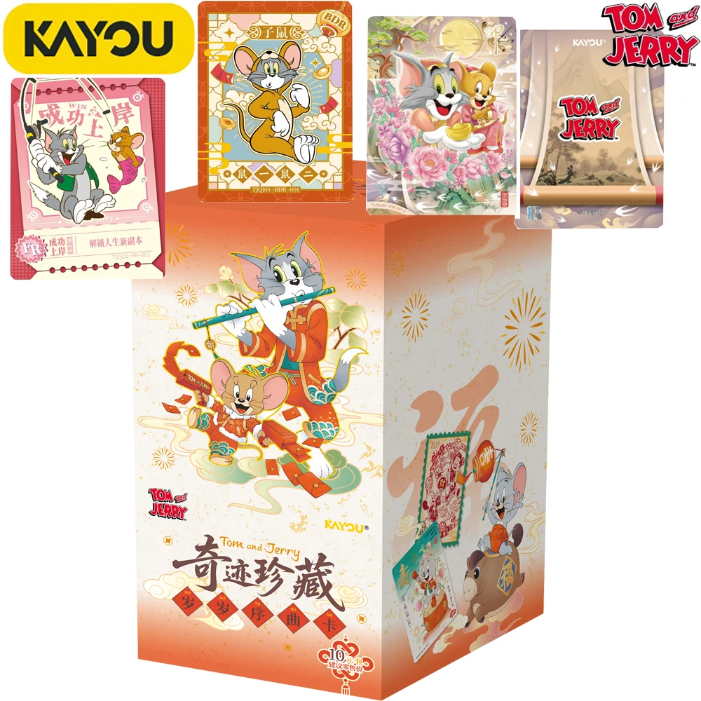 Original Kayou Tom and Jerry Cards Miracle Collection Prelude To The Years Animated Characters Surprise Creative Cards Fun Gifts
Original Kayou Tom and Jerry Cards Miracle Collection Prelude To The Years Animated Characters Surprise Creative Cards Fun Gifts