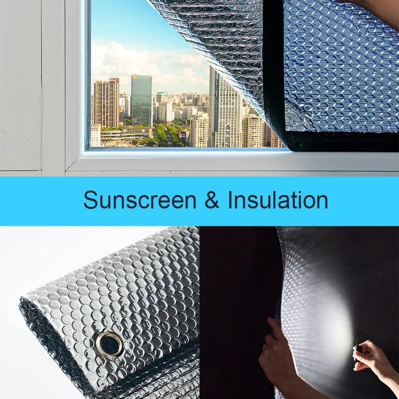 Window Insulation for Summer Heat,Sunroom Reflective Insulation Roll with Sucker,Double-Sided Aluminum Foam Core Barrier
Window Insulation for Summer Heat,Sunroom Reflective Insulation Roll with Sucker,Double-Sided Aluminum Foam Core Barrier