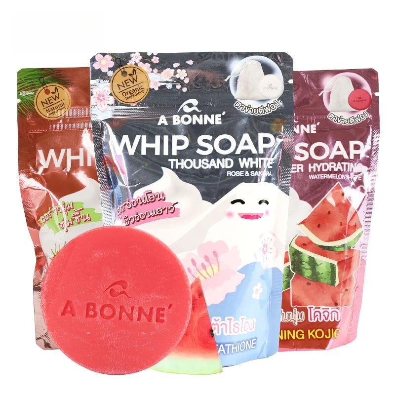 Thai A Bonne Whip Soap with Foaming Net 100g, Aromatherapy Essential Oil Bar for Luxurious Lather
Thai A Bonne Whip Soap with Foaming Net 100g, Aromatherapy Essential Oil Bar for Luxurious Lather
