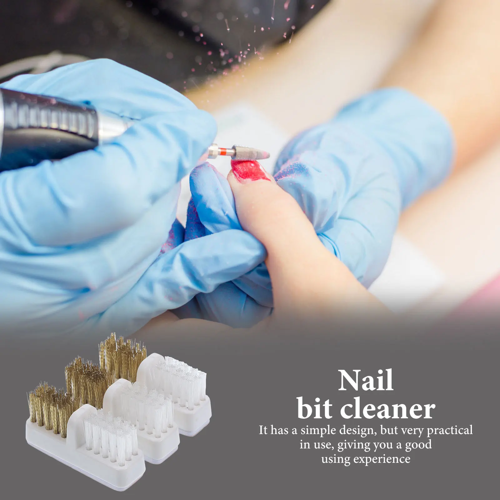 3pcs Nail Drill Bit Cleaning Brush Manicure Tools For Electric File Maintenance Portable Wire Brushes For Cleaning Nails Drill
3pcs Nail Drill Bit Cleaning Brush Manicure Tools For Electric File Maintenance Portable Wire Brushes For Cleaning Nails Drill