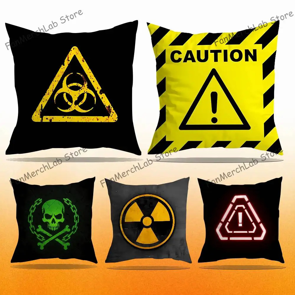 Warning Icon Danger Pillow Case Ultra Soft Skin Friendly Fabric Cloud Like Comfort & Concealed Zipper
Warning Icon Danger Pillow Case Ultra Soft Skin Friendly Fabric Cloud Like Comfort & Concealed Zipper