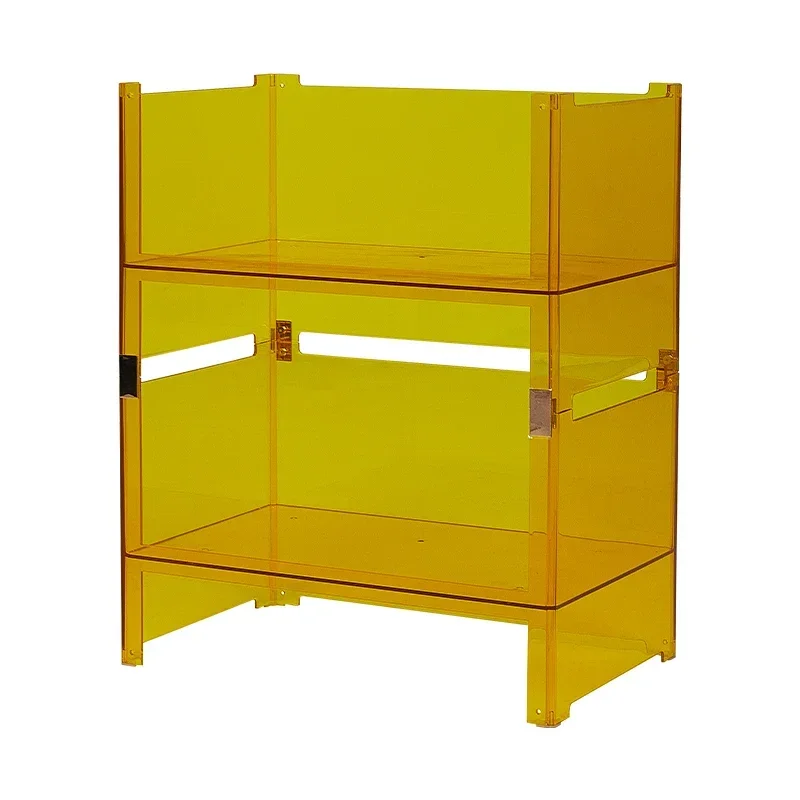 Simple and transparent kitchen rack Household multi-layer shelf display rack Nordic small apartment locker
Simple and transparent kitchen rack Household multi-layer shelf display rack Nordic small apartment locker