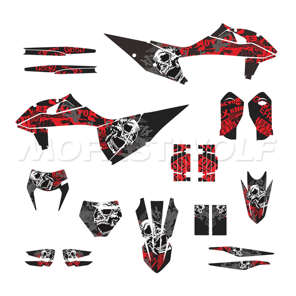 Thickened Motorcycle Graphics Decal Sticker Kit for 125-500 SX SXF 2019-2022 EXC XC XCW 2020-2022 Off-Road Racing Sticker Decal
Thickened Motorcycle Graphics Decal Sticker Kit for 125-500 SX SXF 2019-2022 EXC XC XCW 2020-2022 Off-Road Racing Sticker Decal