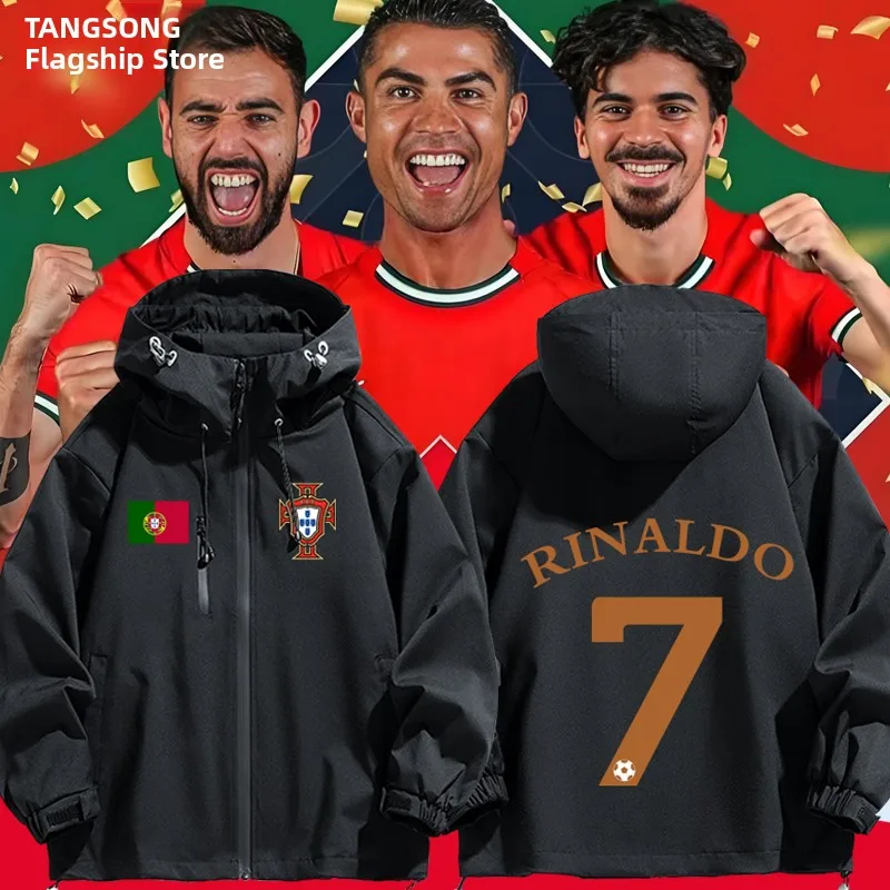 Осенняя коллекция 2025: Футбольная одежда для фанатов, мужская толстовка на молнии с капюшоном, посвященная Криштиану Роналду
Осенняя коллекция 2025: Футбольная одежда для фанатов, мужская толстовка на молнии с капюшоном, посвященная Криштиану Роналду