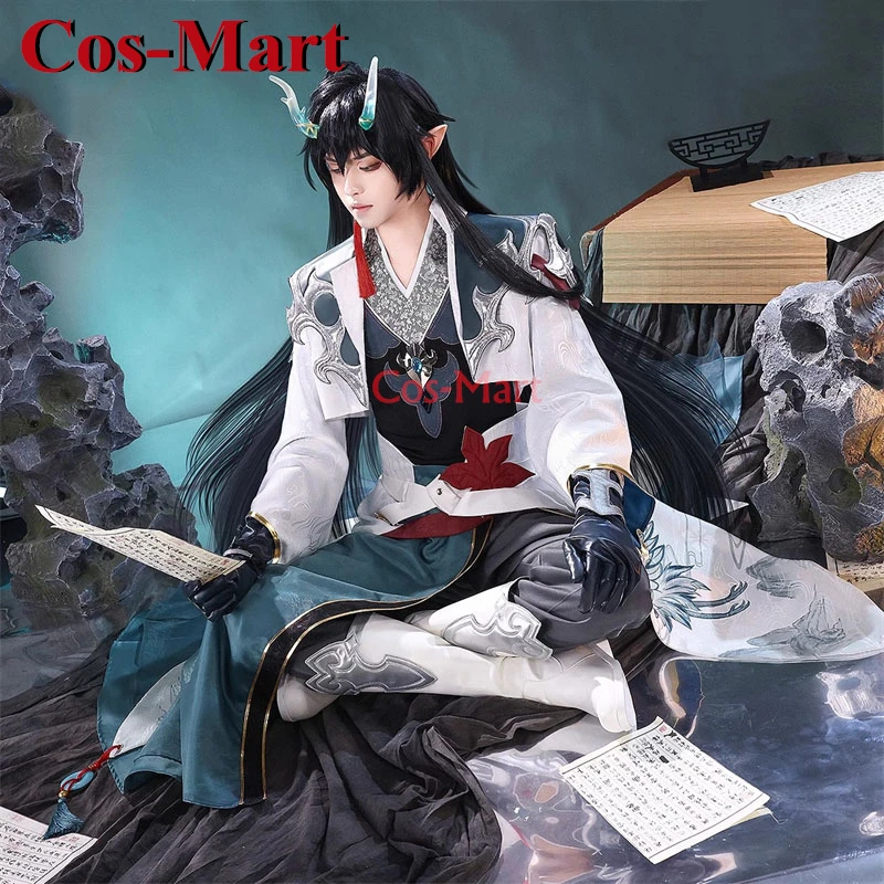 Cos-Mart Game Honkai: Star Rail Dan Feng Cosplay Costume Fashion Handsome Comabt Uniform Activity Party Role Play Clothing S-XL
Cos-Mart Game Honkai: Star Rail Dan Feng Cosplay Costume Fashion Handsome Comabt Uniform Activity Party Role Play Clothing S-XL