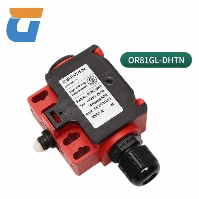 Original Bernstein OR81GL-DHTN Lift Host Brake Switch Modern Design for Elevator Brake Detection
Original Bernstein OR81GL-DHTN Lift Host Brake Switch Modern Design for Elevator Brake Detection
