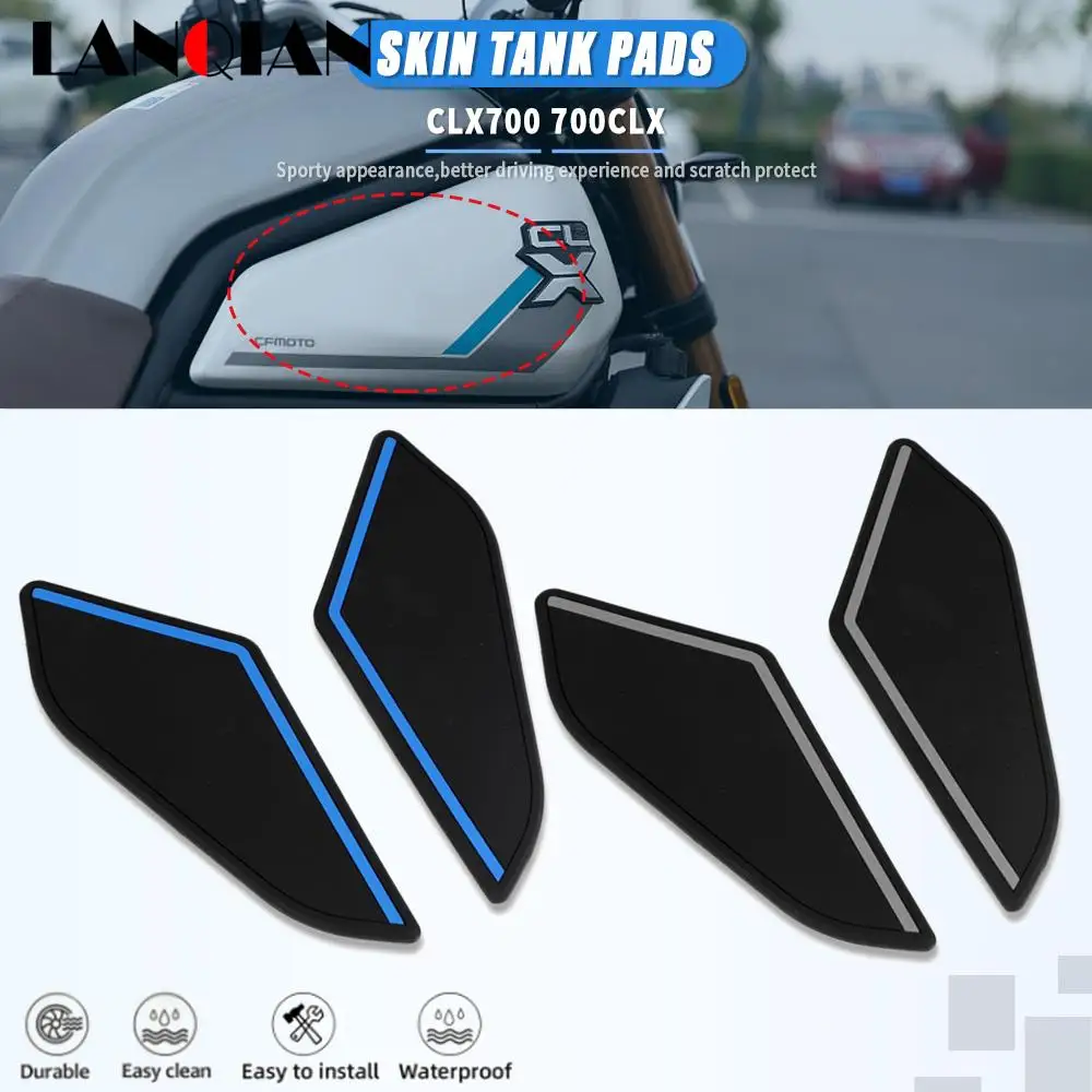 Motorcycle Protector Anti slip Tank Pad Sticker Gas Knee Grip Traction Side 3M Decal For CFMOTO 700CLX 700 CL-X CLX 700 CLX700
Motorcycle Protector Anti slip Tank Pad Sticker Gas Knee Grip Traction Side 3M Decal For CFMOTO 700CLX 700 CL-X CLX 700 CLX700