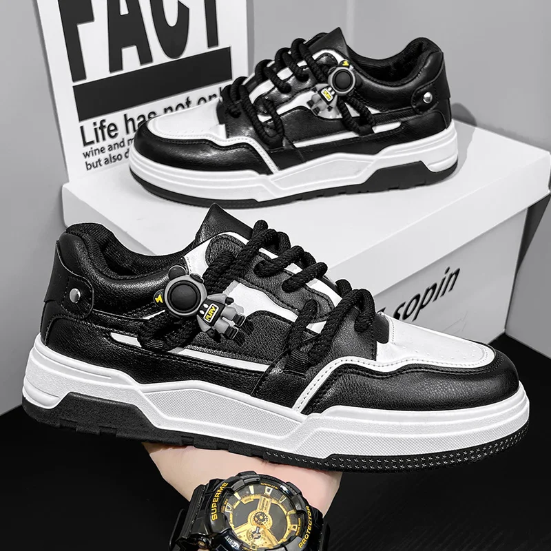 Fashion Platform Men Casual Shoes LaceUp Thick Soled Student Sport Shoes Vulcanized Shoes Sneakes Tennis Shoes Zapatillas Hombre
Fashion Platform Men Casual Shoes LaceUp Thick Soled Student Sport Shoes Vulcanized Shoes Sneakes Tennis Shoes Zapatillas Hombre