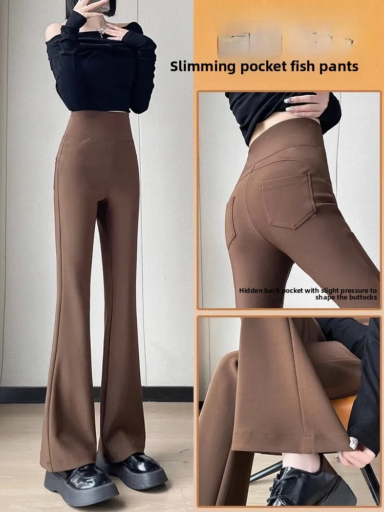 Женские брюки для йоги с высокой талией и расклешенными штанинами, облегающие, с эффектом утягивания, осенняя новинка, модные брюки.
Женские брюки для йоги с высокой талией и расклешенными штанинами, облегающие, с эффектом утягивания, осенняя новинка, модные брюки.