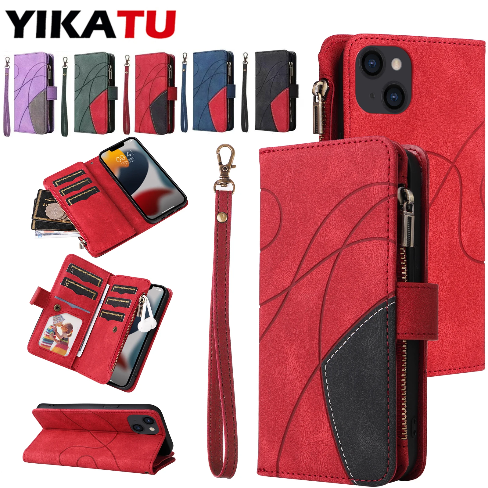 Multi Card Magnetic Wallet Case For iPhone 11 12 13 14 15 16 17 Pro Max 14 Plus 12 13 Mini Leather Card Slot Coque Phone Cover
Multi Card Magnetic Wallet Case For iPhone 11 12 13 14 15 16 17 Pro Max 14 Plus 12 13 Mini Leather Card Slot Coque Phone Cover