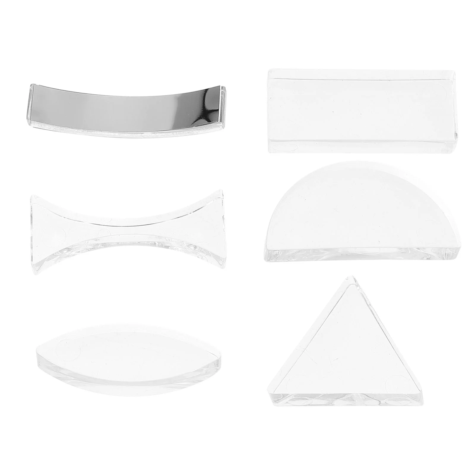 6 Piece Optical Lens Set Concave Convex Triangular Prism Physics Teaching Aids Lightweight Portable School
6 Piece Optical Lens Set Concave Convex Triangular Prism Physics Teaching Aids Lightweight Portable School