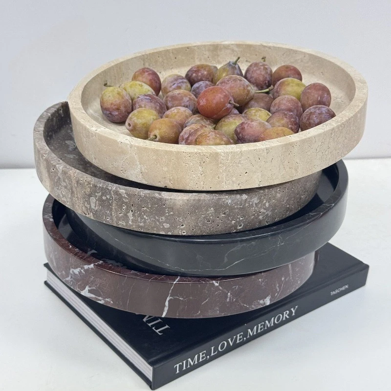 French Wabi-Sabi Natural Marble Fruit Bowl Designer Model Room Art Tray Luxury Hotel Decorative Ornament
French Wabi-Sabi Natural Marble Fruit Bowl Designer Model Room Art Tray Luxury Hotel Decorative Ornament