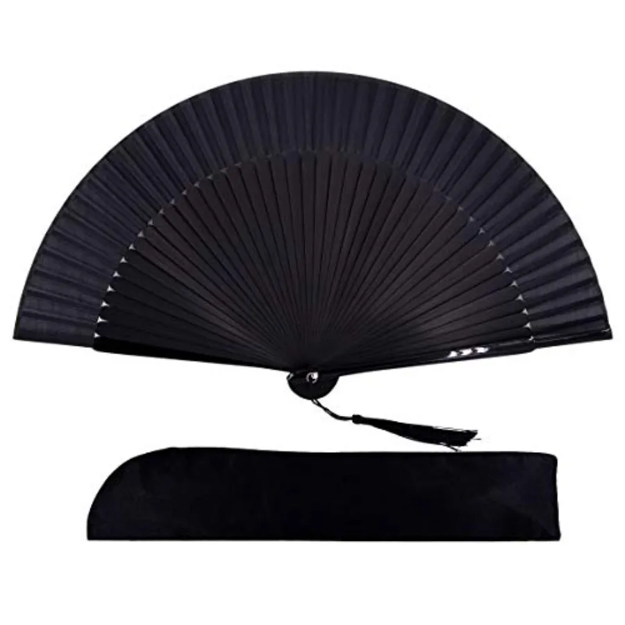 8.27" 21cm Hand Held Bamboo Silk Folding Fan Hand Fan Foldable, Chinese/Japanese Charming Elegant Vintage Retro Style, Women La
8.27" 21cm Hand Held Bamboo Silk Folding Fan Hand Fan Foldable, Chinese/Japanese Charming Elegant Vintage Retro Style, Women La