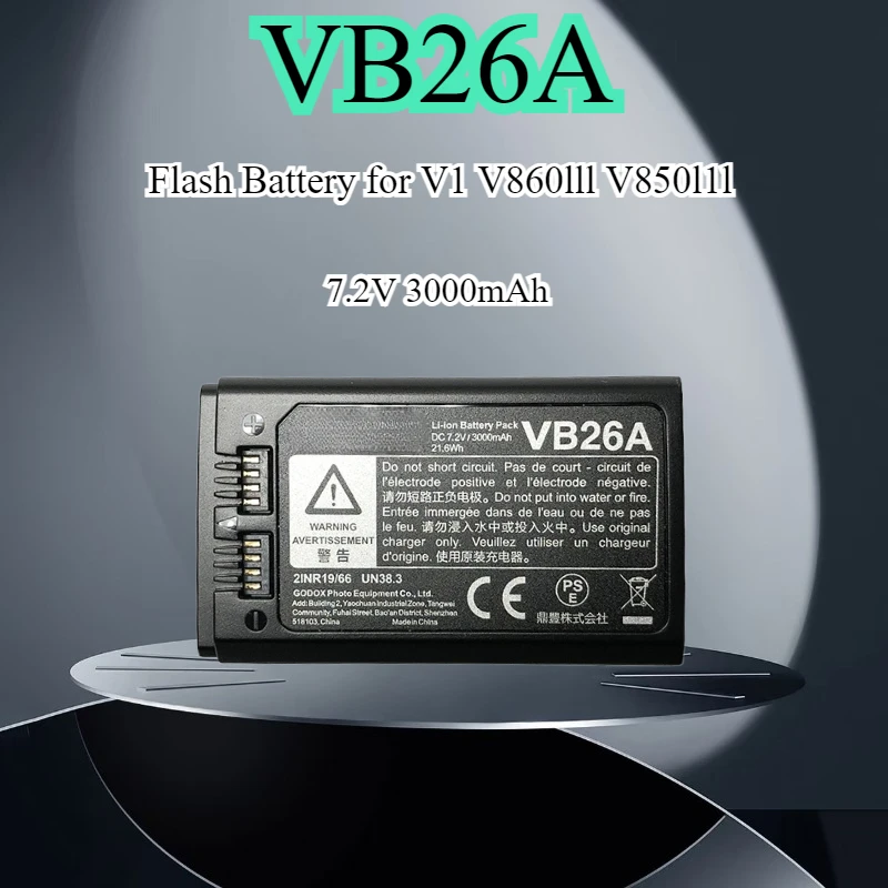 7.2V 3000mAh VB26A Upgrade and Increase Capacity V1 V860III V850III Flash Lithium Battery VB26 Charger Dedicated
7.2V 3000mAh VB26A Upgrade and Increase Capacity V1 V860III V850III Flash Lithium Battery VB26 Charger Dedicated
