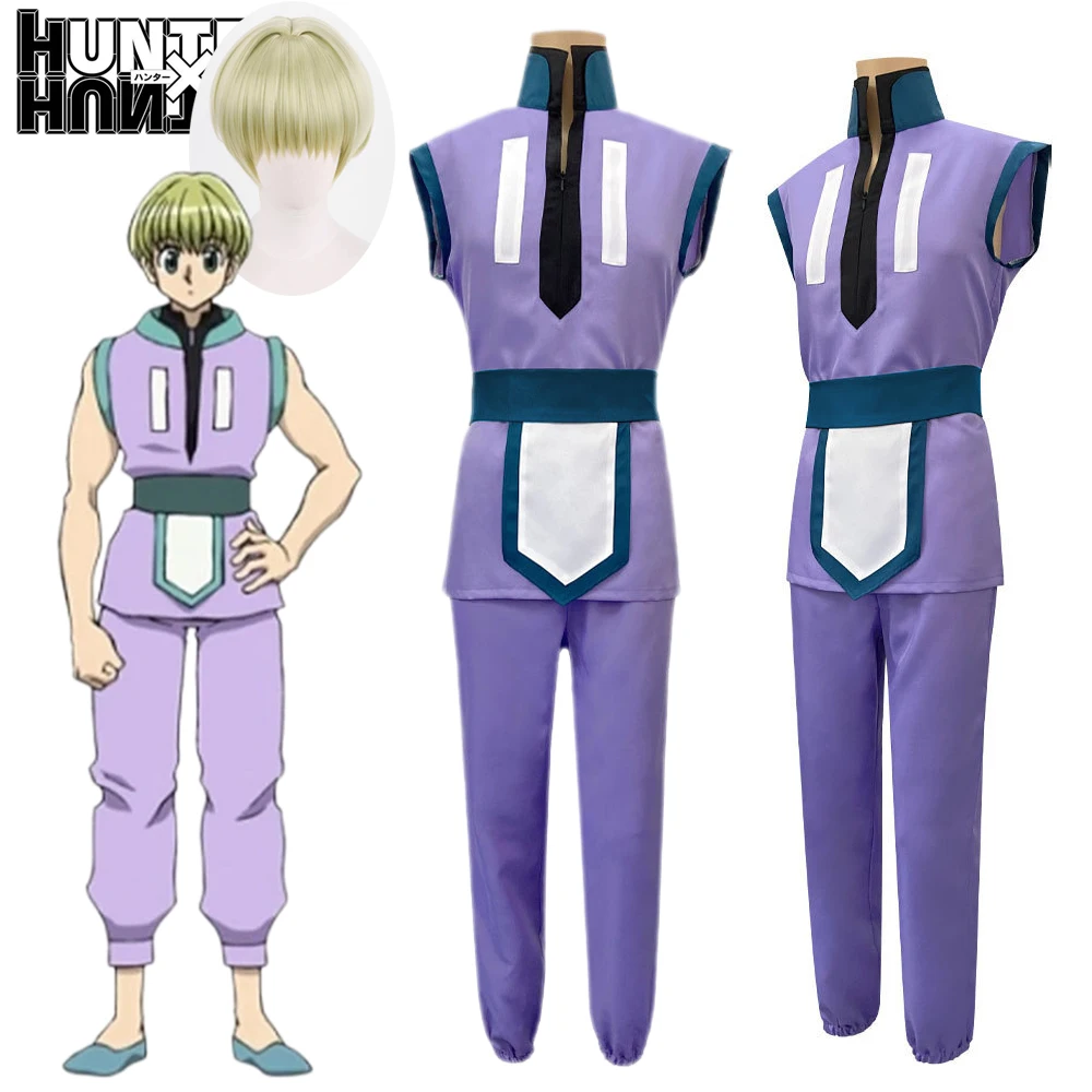 HUNTER Shalnark Full Set Cosplay Costume Anime Shalnark Purple Top Pants Suit Wig Full Set Clothes Cos Outfit
HUNTER Shalnark Full Set Cosplay Costume Anime Shalnark Purple Top Pants Suit Wig Full Set Clothes Cos Outfit
