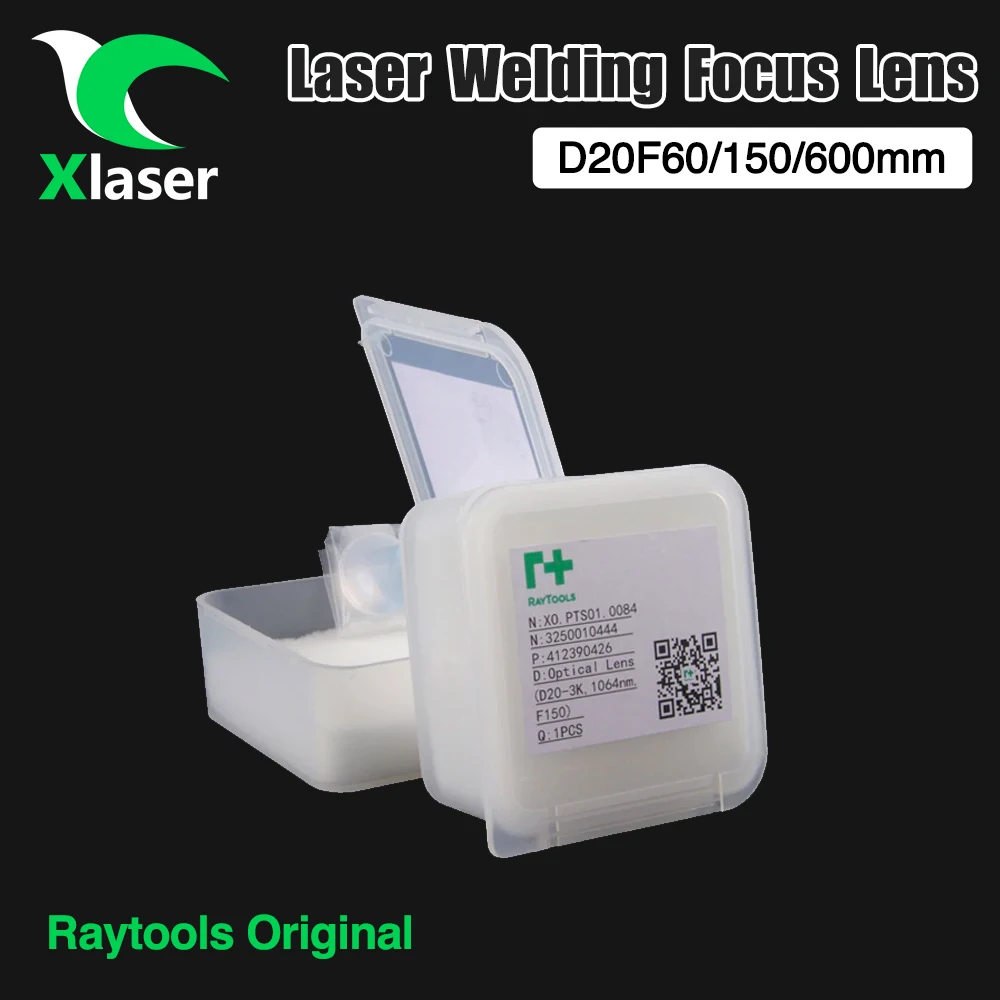 Оригинальный Лазерный сварочный фокусный объектив XLaser Raytools D20x3 F60/150/600 мм для лазерных инструментов, ручная сварочная головка
Оригинальный Лазерный сварочный фокусный объектив XLaser Raytools D20x3 F60/150/600 мм для лазерных инструментов, ручная сварочная головка