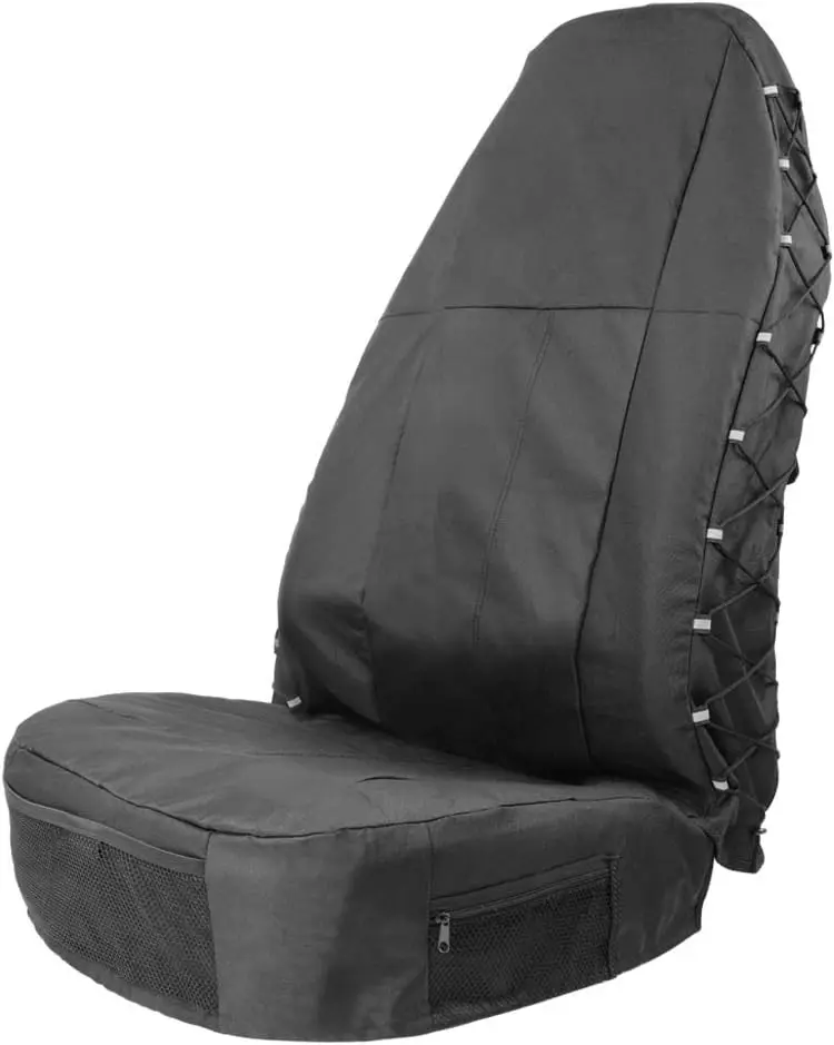Universal Waterproof Heavy Duty High Back Car Seat Covers for Trucks, SUVs, Vans - 1 Pack
Universal Waterproof Heavy Duty High Back Car Seat Covers for Trucks, SUVs, Vans - 1 Pack