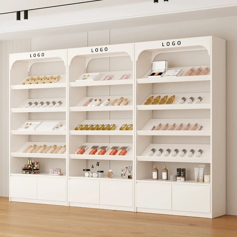 Nordic Cream Style Display Cabinet Italian Minimalist Beauty Salon Cosmetic Multi-layer Storage Shelf Office Furniture FYMC
Nordic Cream Style Display Cabinet Italian Minimalist Beauty Salon Cosmetic Multi-layer Storage Shelf Office Furniture FYMC